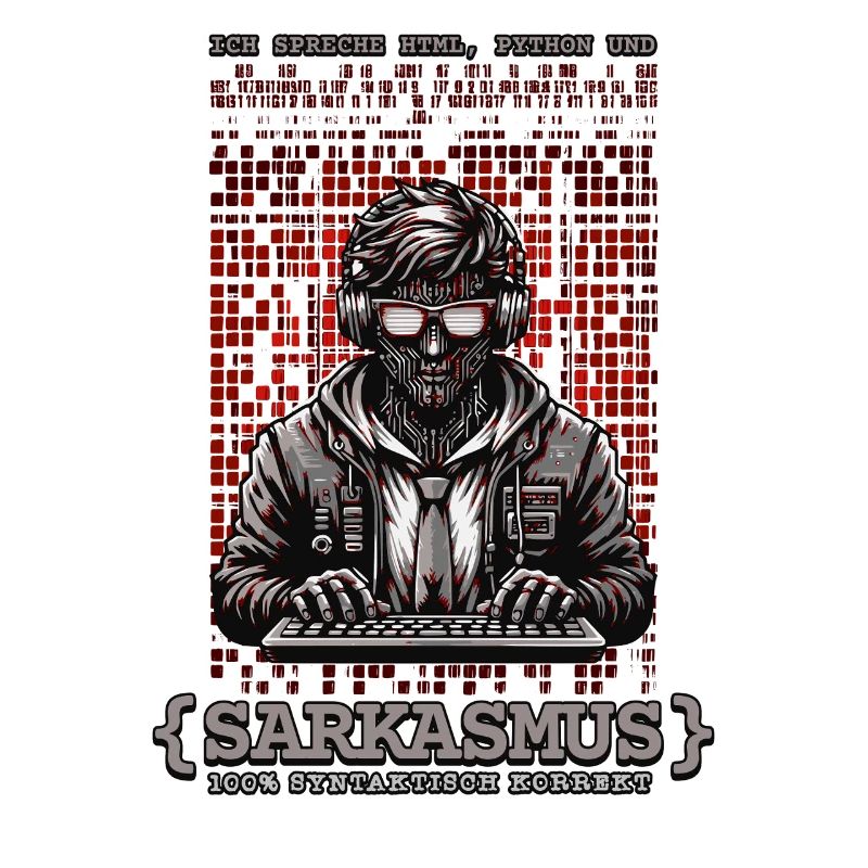 Je parle HTML, Python et sarcasme