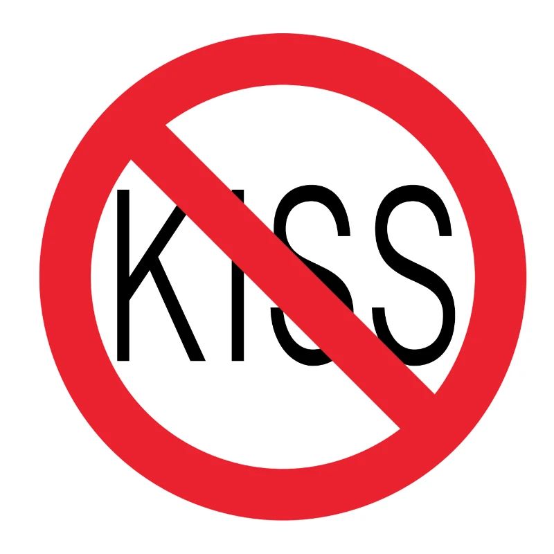 Kiss forbiden