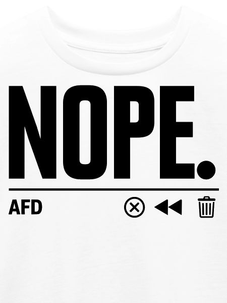 NOPE AfD