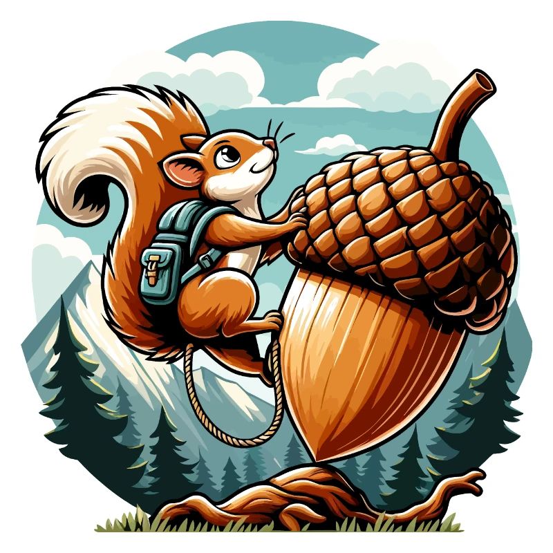 Écureuil d’aventure