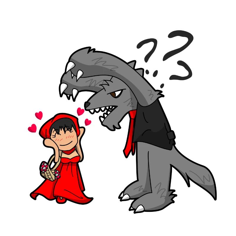 Rotkäppchen und der Wolf