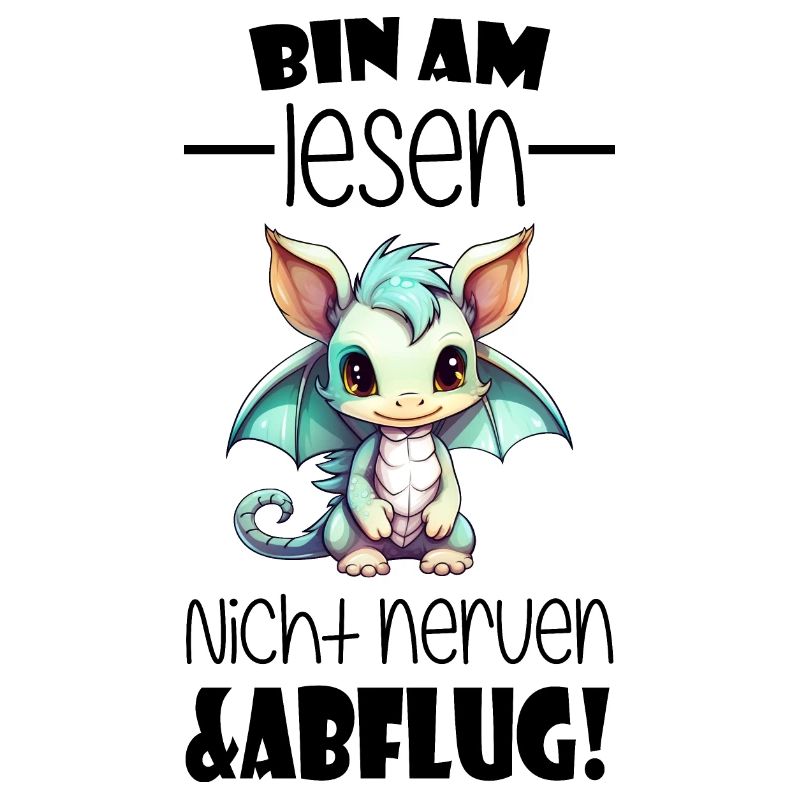Lesen Schulkind Drache
