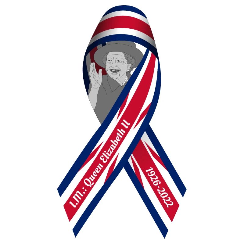 Union Jack Bow Queen Elizabeth II