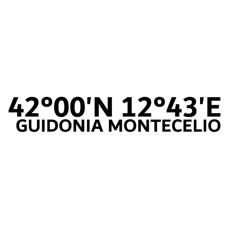 Guidonia Montecelio coordinates