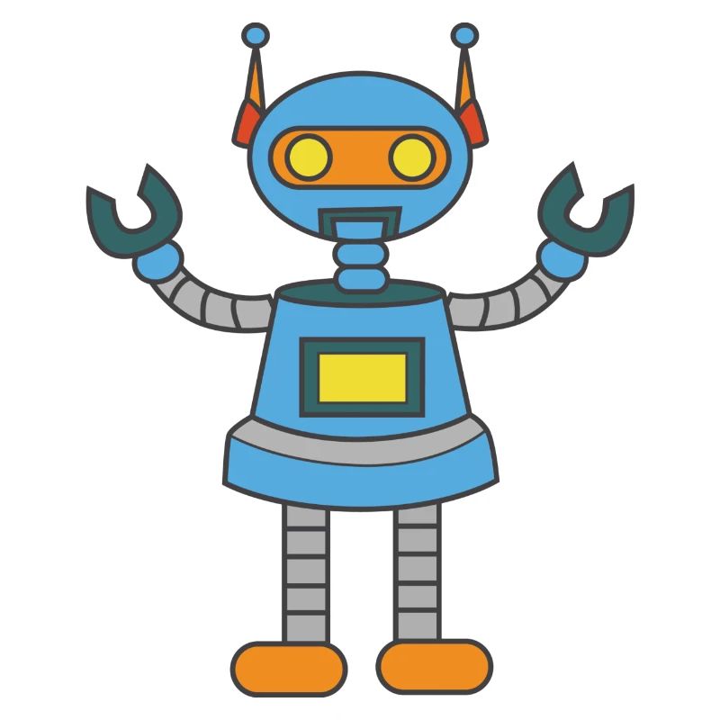 Robot Artificial Intelligence Kid comic AI sheet