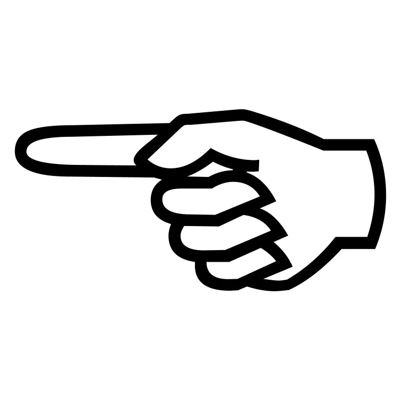 Hand, Finger - links