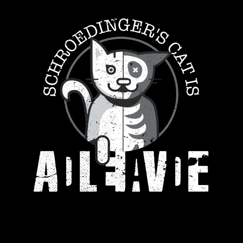 Schrödingers Katze - Physik Nerd Physiker Geschenk