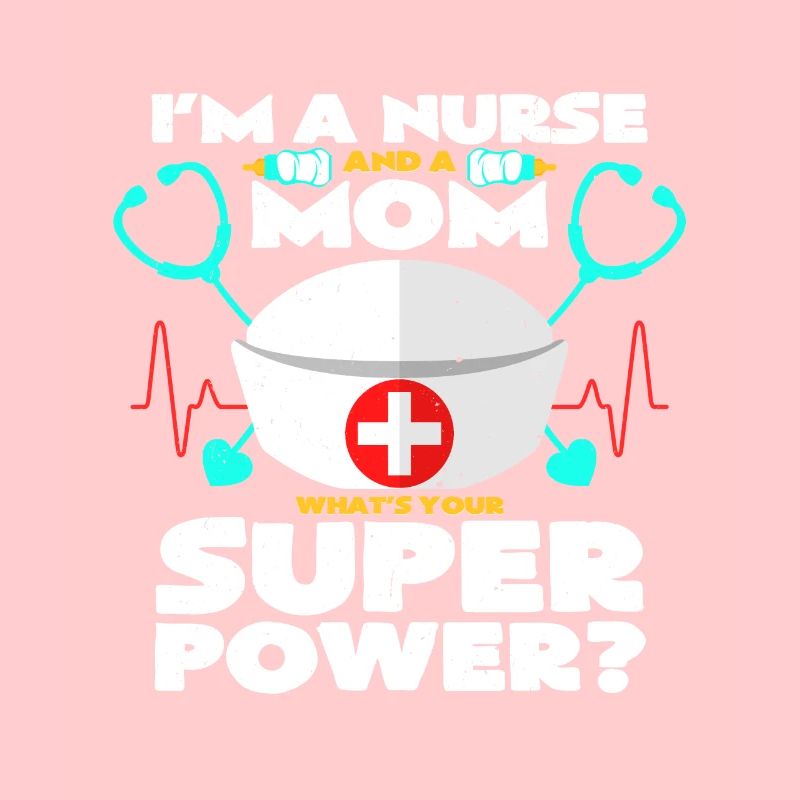 Supermama & Krankenschwester | Muttertag Geschenk