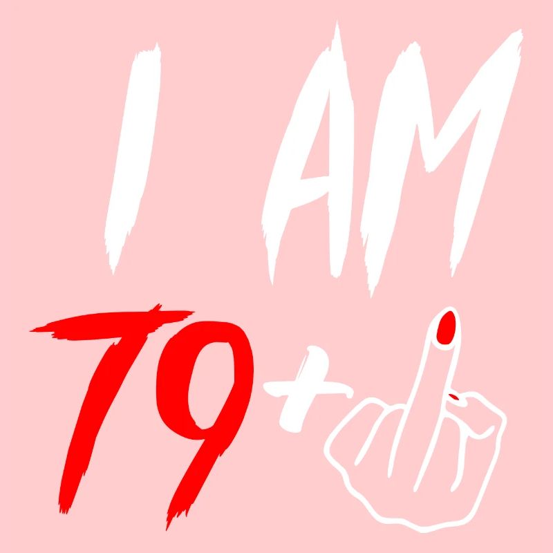 80. Geburtstag Mittelfinger
