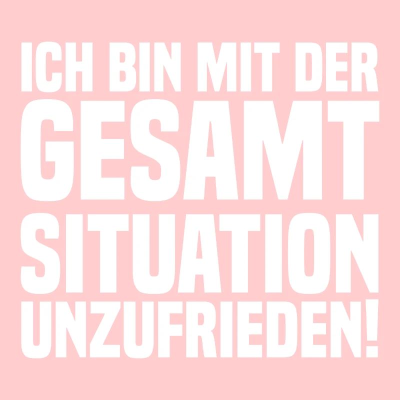 Je suis mécontent de la situation générale