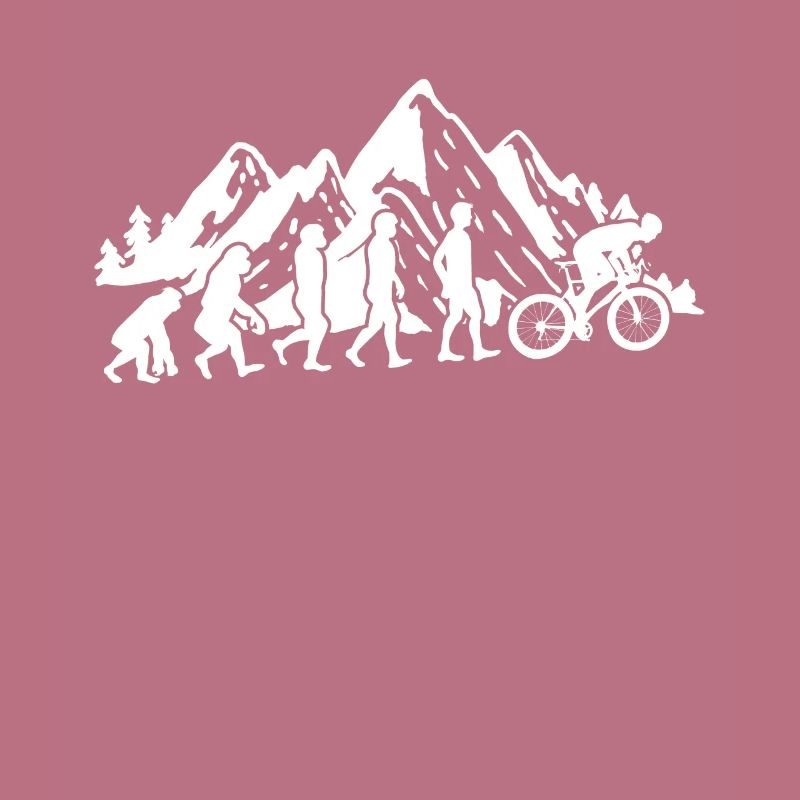 Mountainbiken Geschenk Mountainbiker Evolution