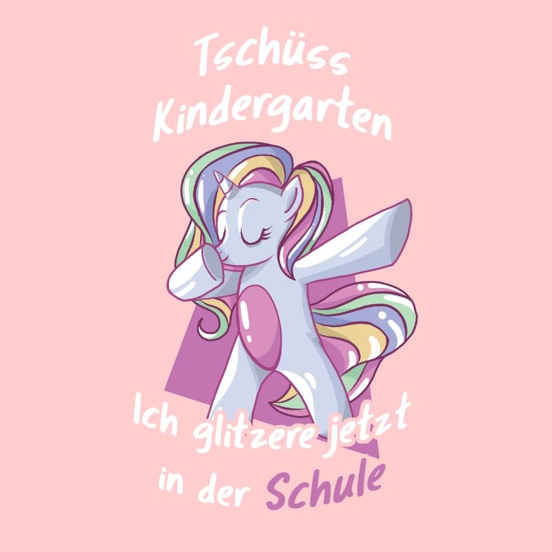 Schulbeginn Grundschule Schulanfang Einhorn