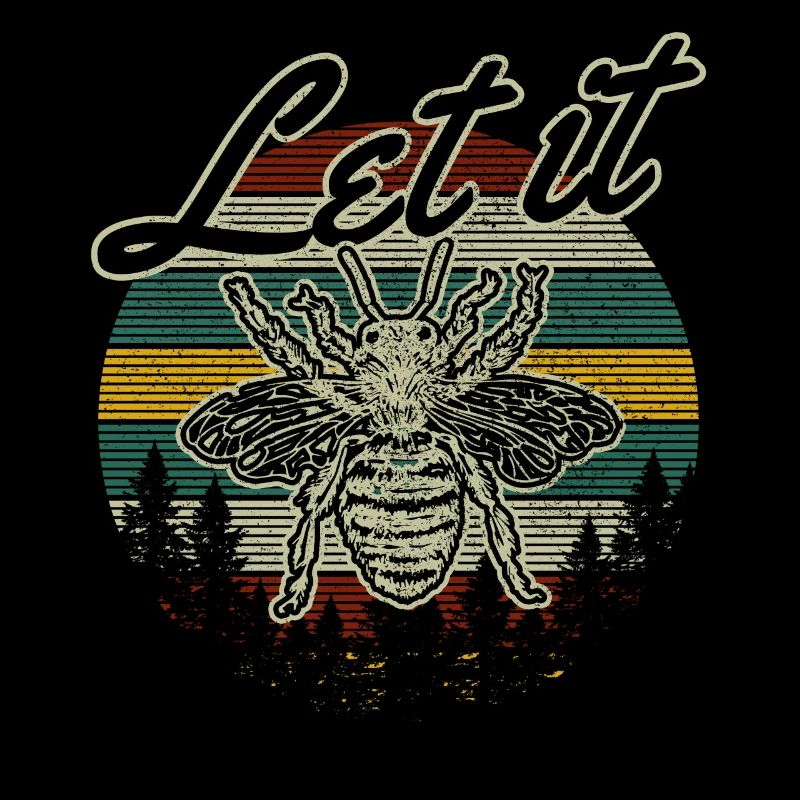 Let It Bee - bee beekeeper gift