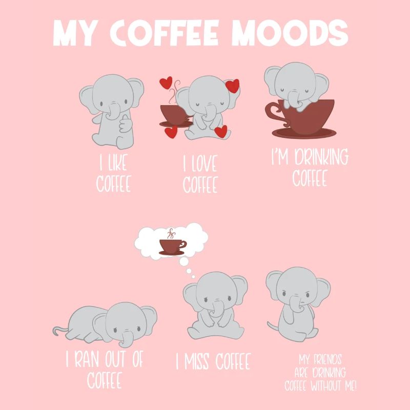 Elephant elephant - elephant fan - coffee