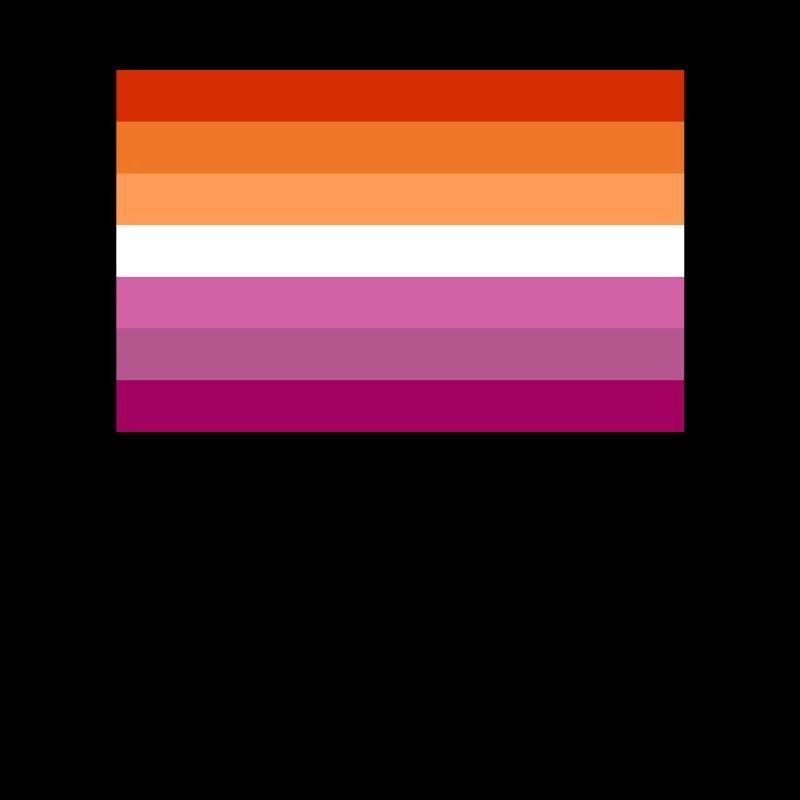 Fierté Lesbian Flag CSD Parade