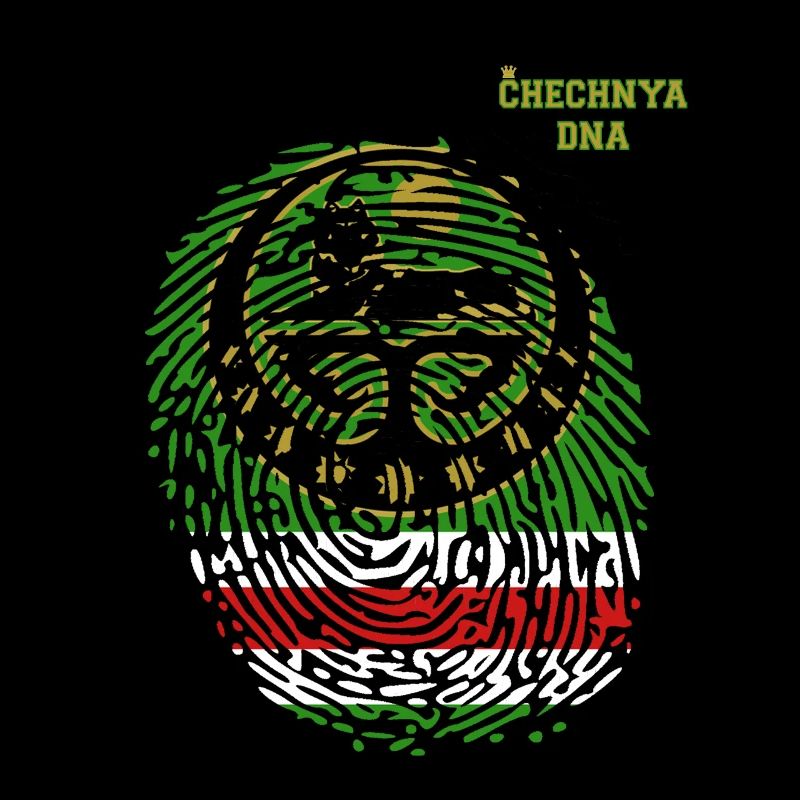 Chechnya DNA. Chechen Flag. Chechnyan Roots