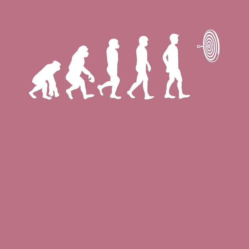 Darten Dart Darter Shirt Geschenk Evolution