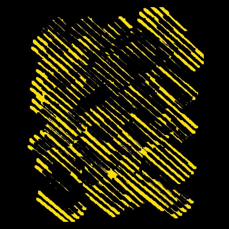 Black yellow stripes