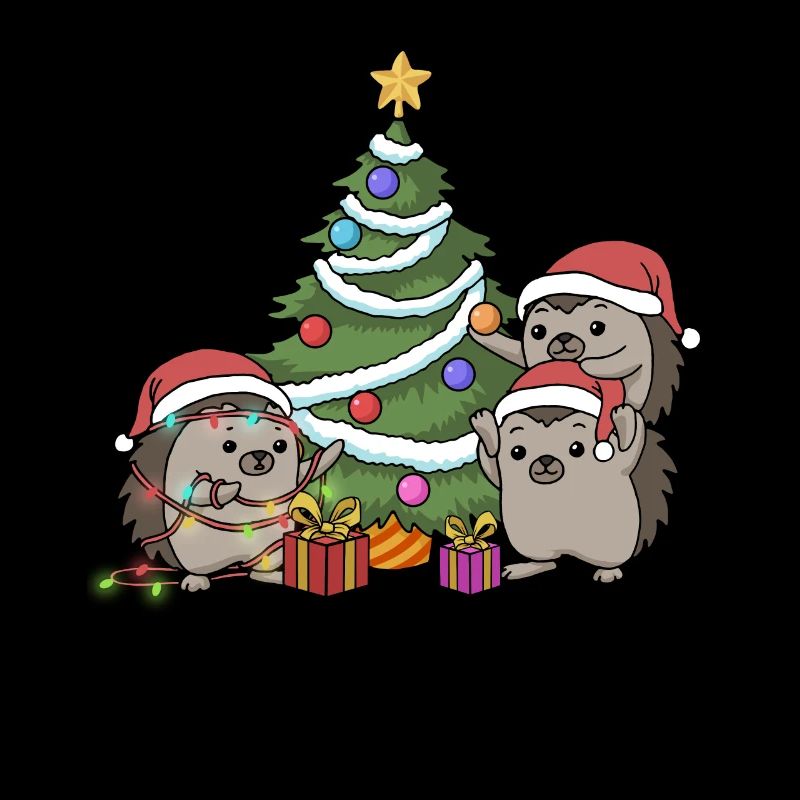 Hérisson de Noël Arbre de Noël Décorer l'Avent