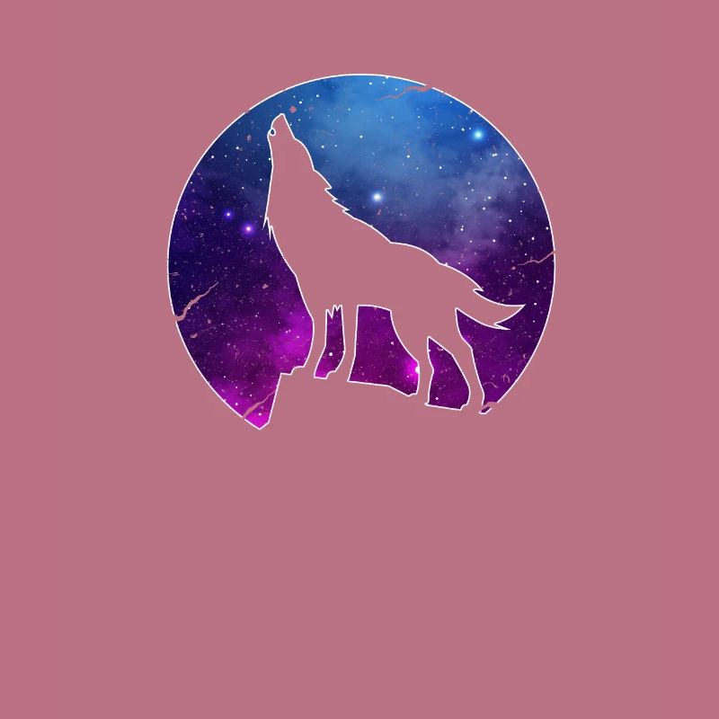 Wolf Wölfe Heulen Wolfpack Werwolf Geschenk