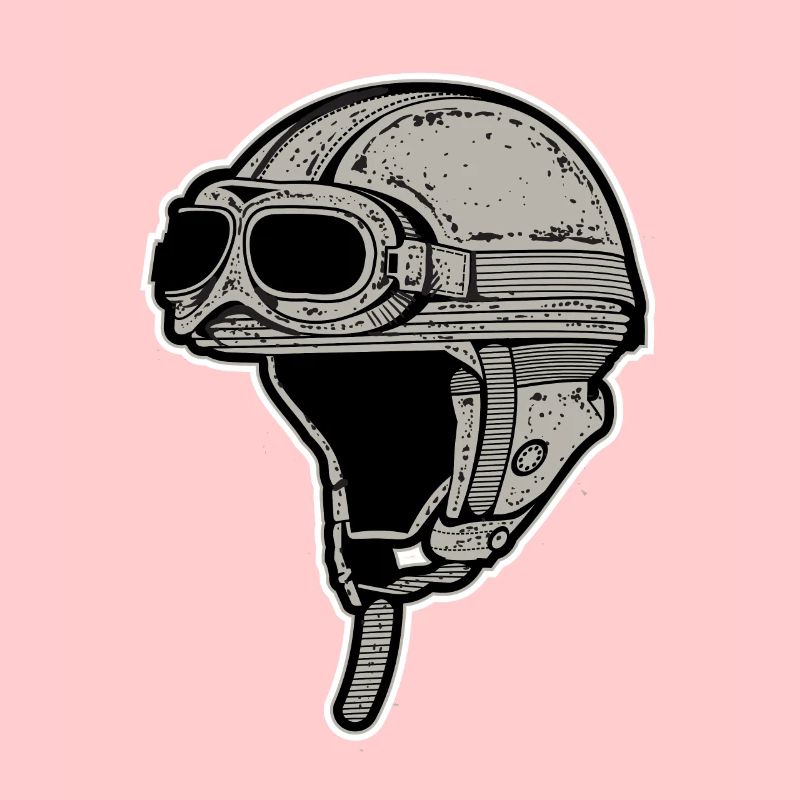 Motorrad Helm Mofa