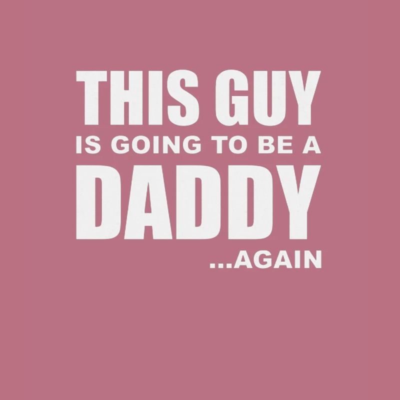 This guy is going to be a daddy ...again