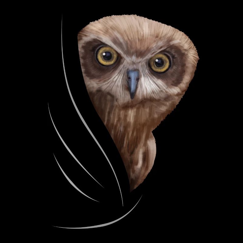 Eule Eulen Eulenliebhaber Geschenk Kauz