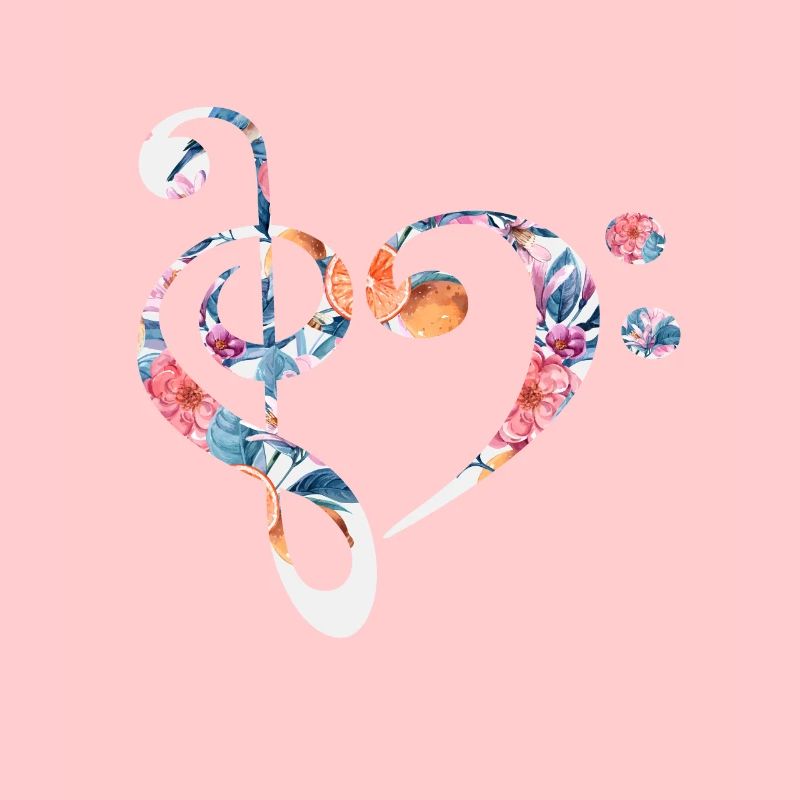 Forme de coeur de clé