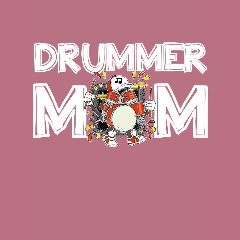 Drummer Mom Muttertag Geschenk Schlagzeuger Mama