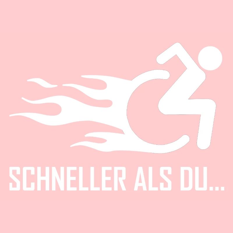 Behinderung Rolli Rollstuhl Handicap Humor