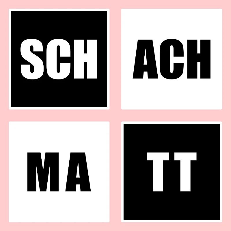 Schach Matt Schachbrett Schachfigur Chess Geschenk