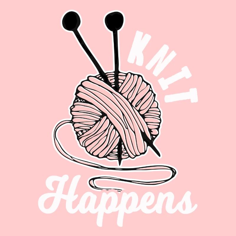 Knitting knitting needle thread