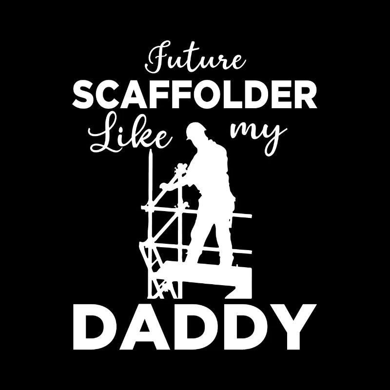 Scaffolder construction worker father scaffolding