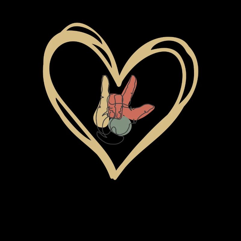 Gebärdensprache Herz Gebärde