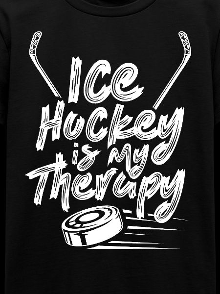 L'hockey su ghiaccio è la mia squadra di hockey su ghiaccio terapeutica
