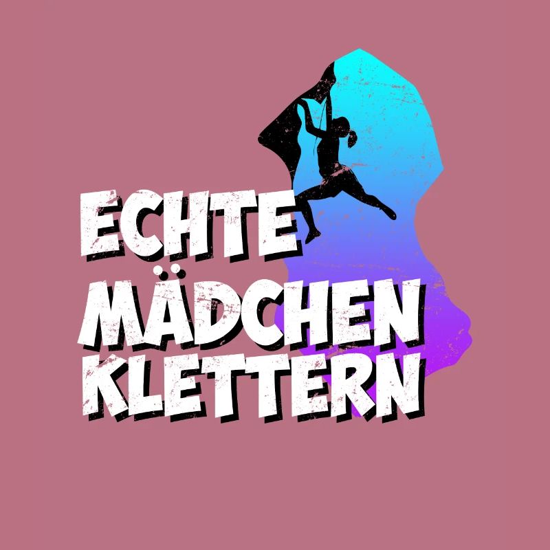 Echte Mädchen Klettern