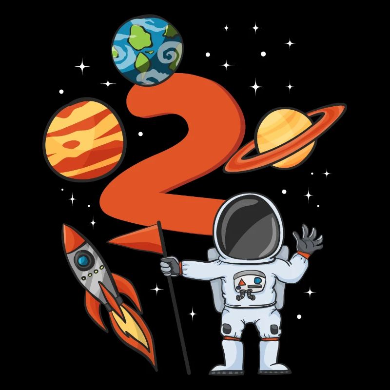 Astronaut birthday 2 years