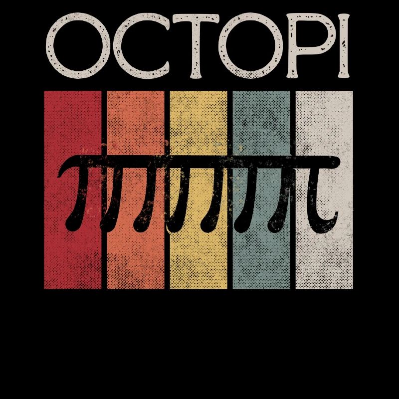 Octopi, PI, Mathe, Mathelehrer-Geschenk