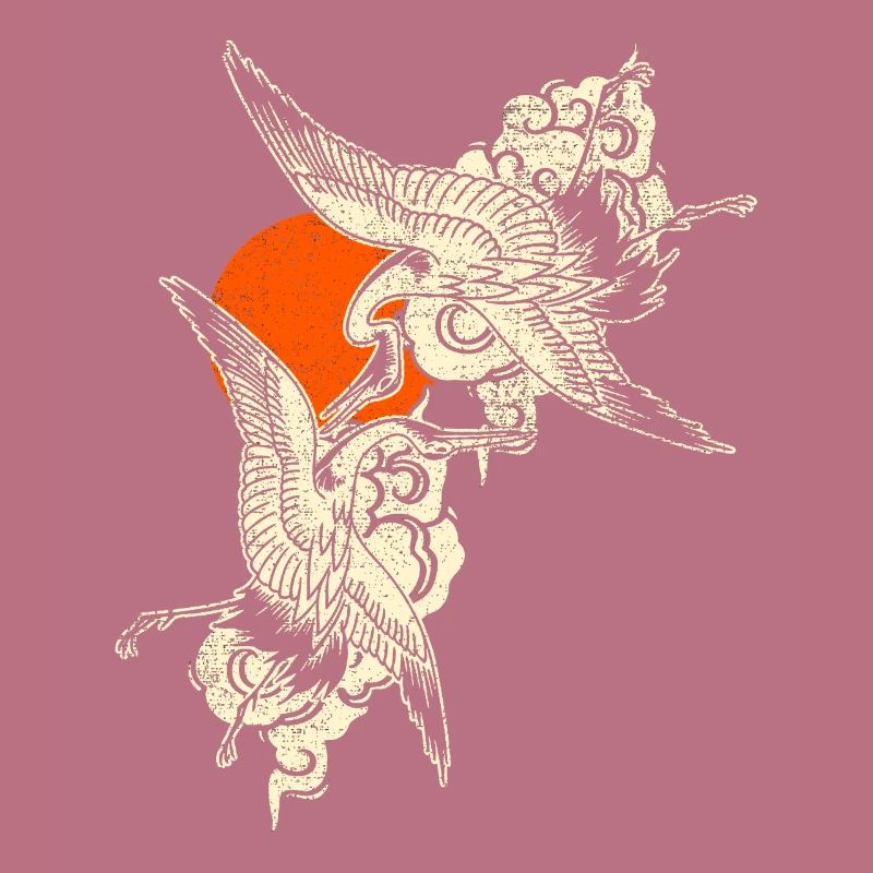 Cranes - Japanese Art