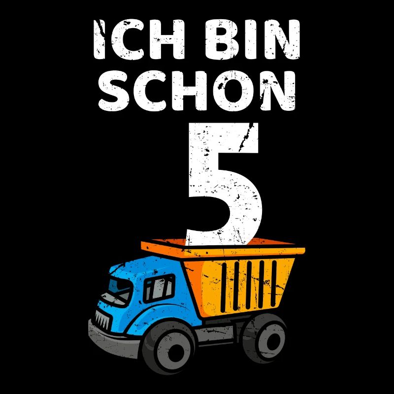 Ich bin schon 5 Jahre Geburtstag 5. Geburtstag