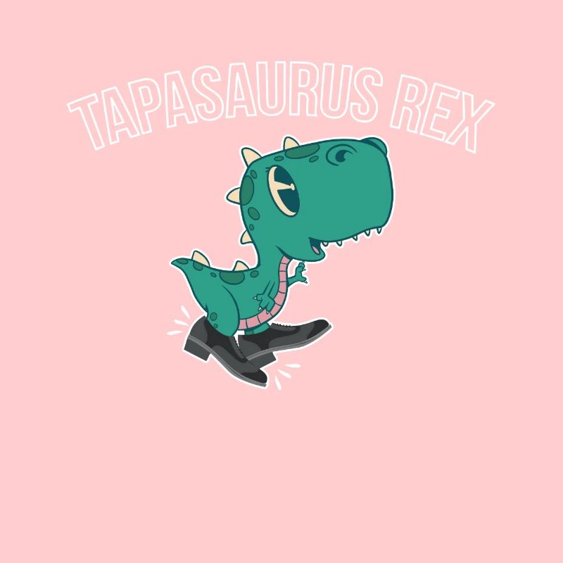 Tapasaurus Rex Geschenk Stepptanz Dino Dinosaurier