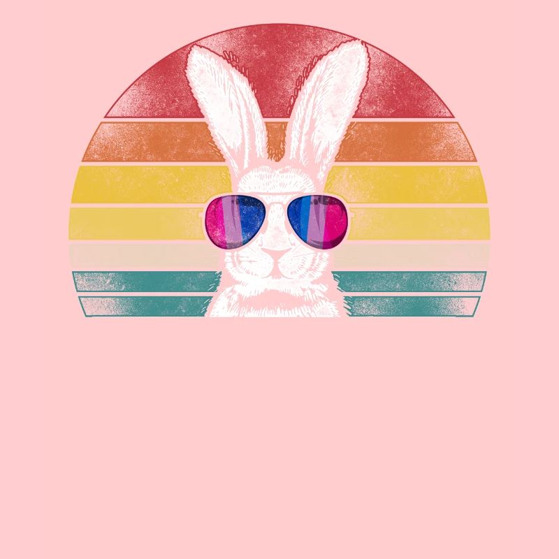 Bisexual Bi Pride Flag Rabbit