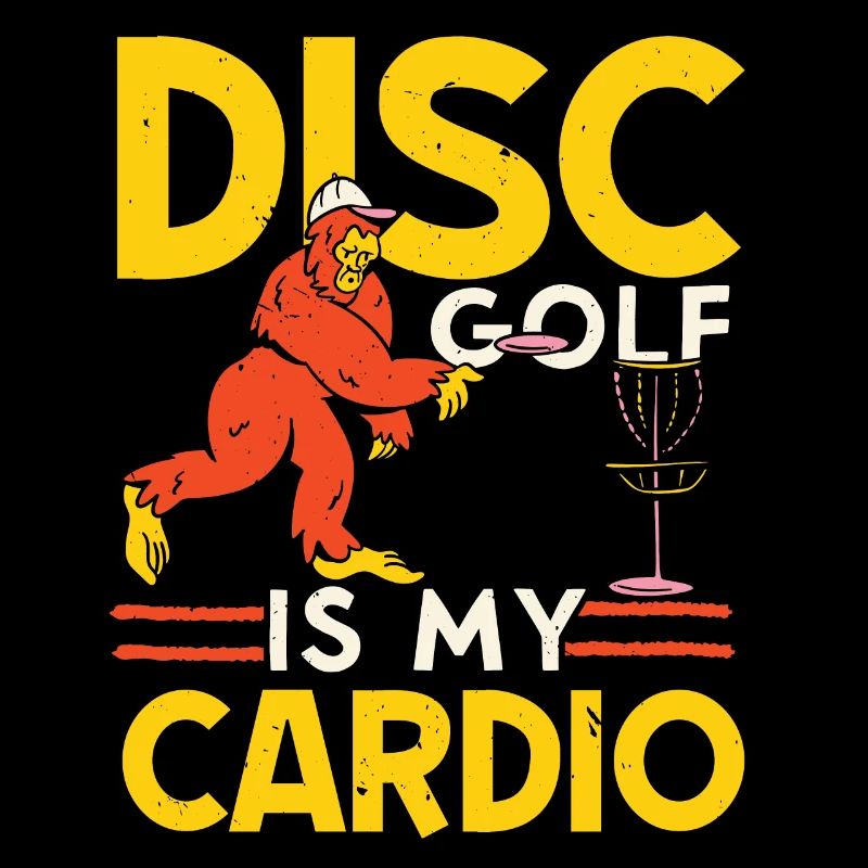 Scheibengolf ist mein Kardiotraining Freizeit-Werf