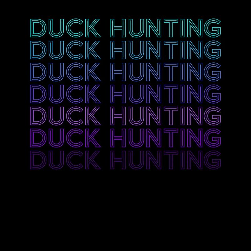 Duck Hunting Hunter Retro