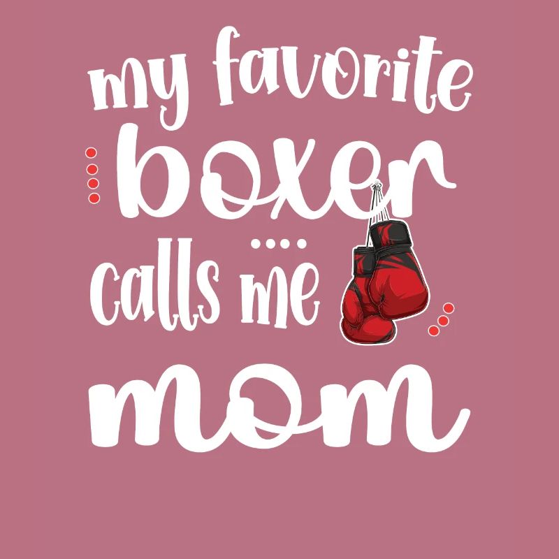 Cadeau de maman de boxe fière Maman de boxe de Boxer Mama
