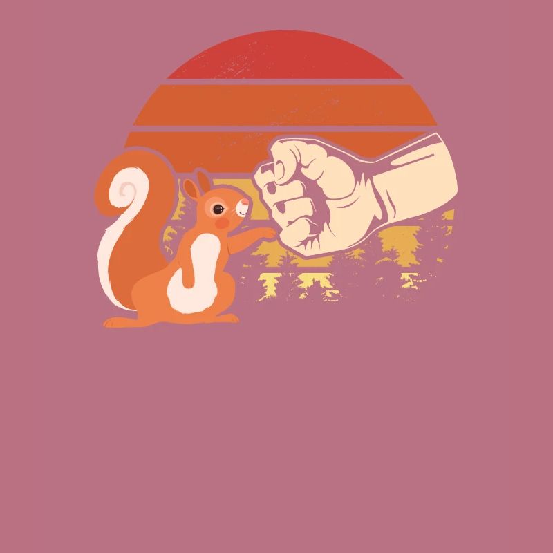 Eichhörnchen Fauststoß Eichhörnchen Liebhaber