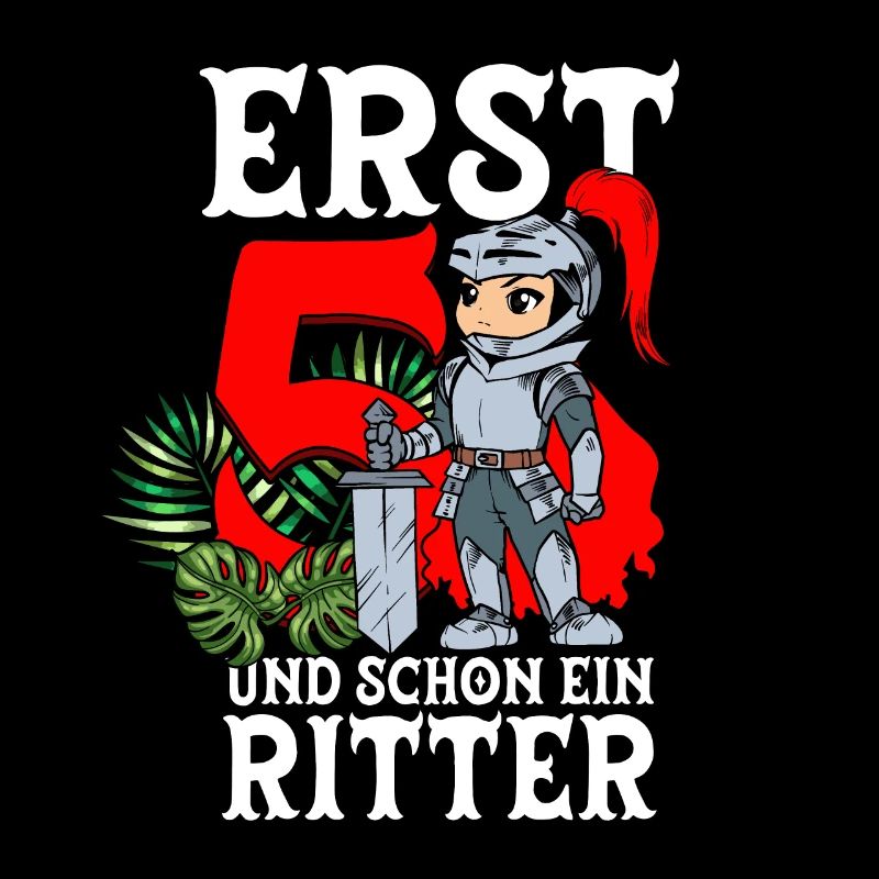 5 Jahre Ritter 5 Geburtstag Junge