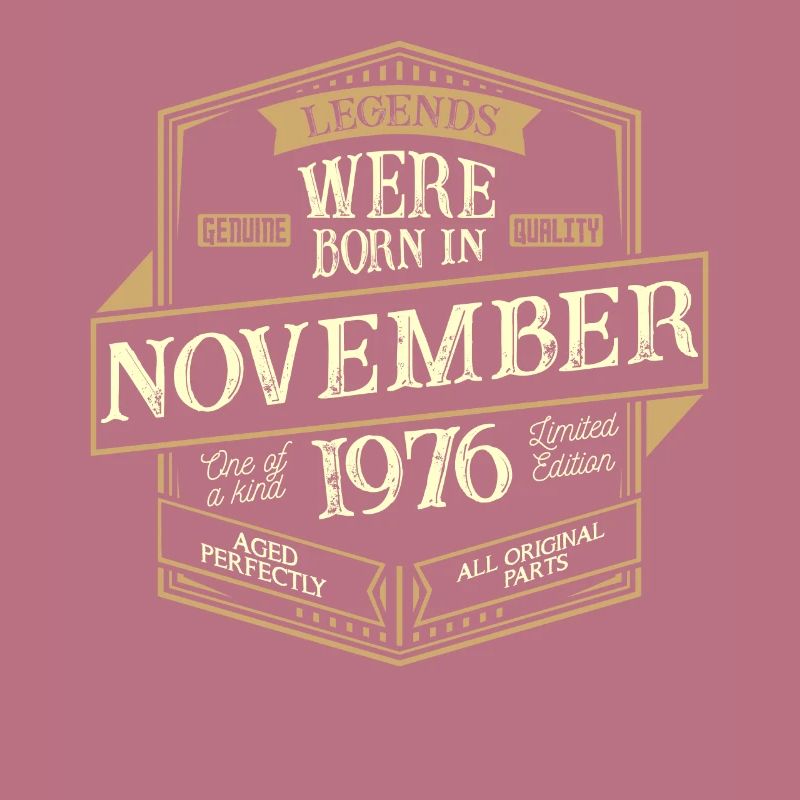 November 1976 Geburtstag Mann