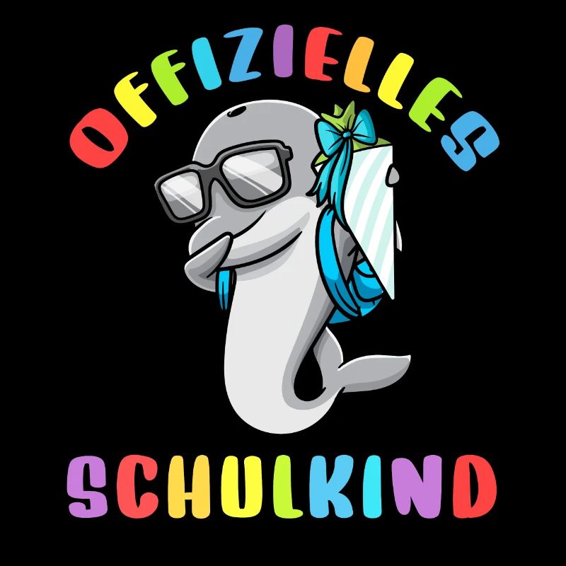 Schulkind Einschulung Delfin