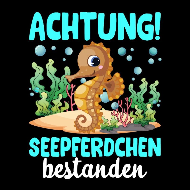 Seepferdchen Abzeichen Seepferdchen bestanden